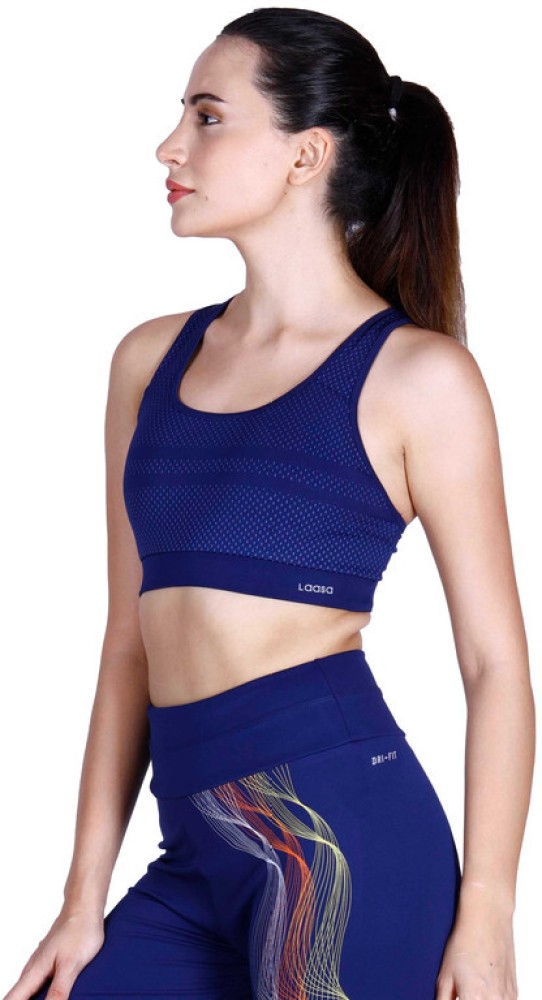 Laasa Sports JUST-DRY HIGH IMPACT SPORTS BRA Women Sports Heavily Padded  Bra - Buy Laasa Sports JUST-DRY HIGH IMPACT SPORTS BRA Women Sports Heavily  Padded Bra Online at Best Prices in India