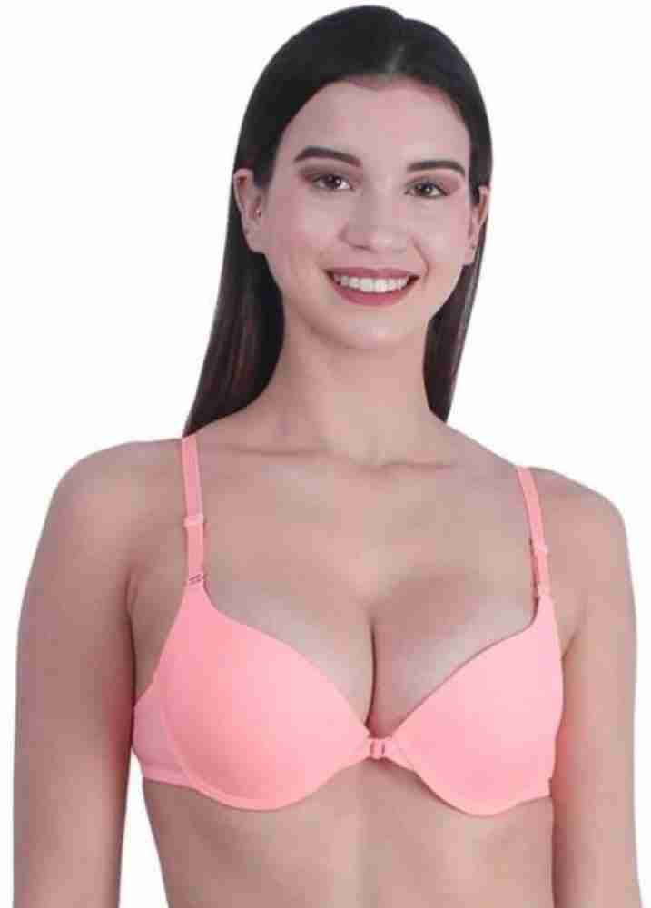  Women Heavy Padded Underwired Push Up Brafront Open