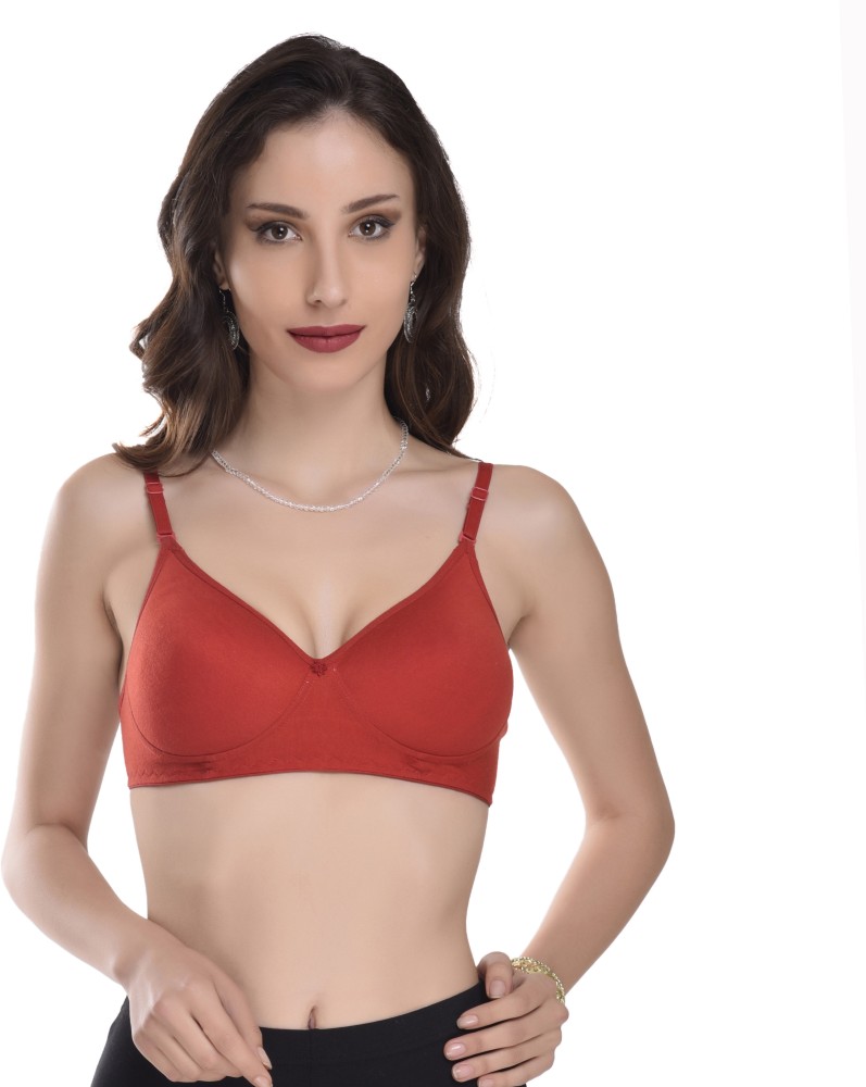 GRD Women Sports Non Padded Bra (Maroon) Women Everyday Non Padded Bra -  Buy GRD Women Sports Non Padded Bra (Maroon) Women Everyday Non Padded Bra  Online at Best Prices in India