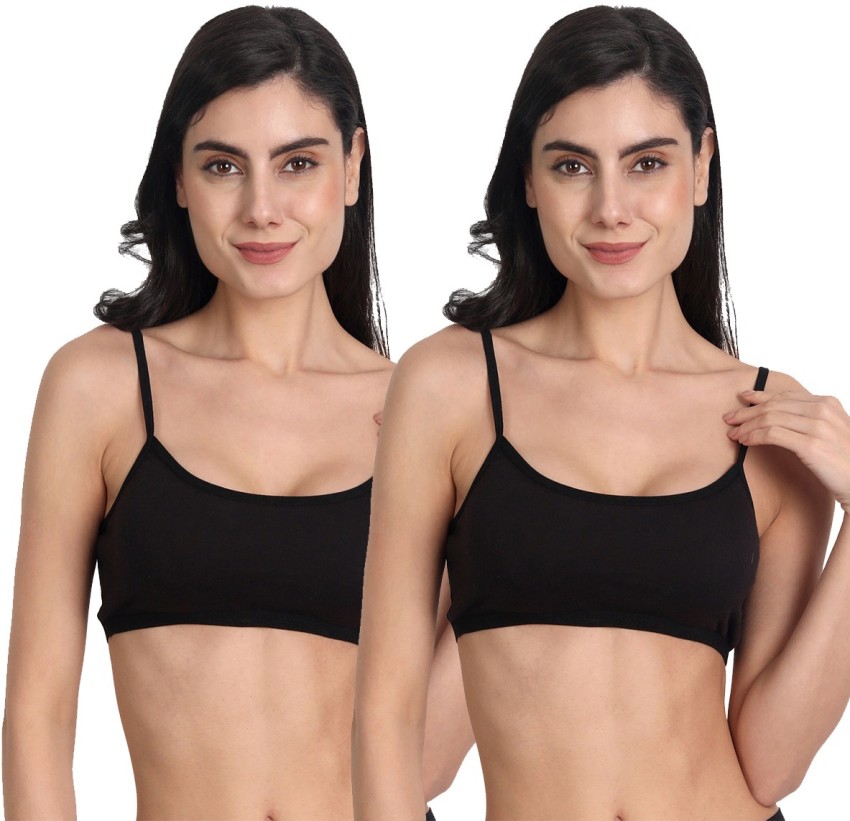 Buy CHARMMODE Girls Lightly padded full coverage cotton Fancy bralette sports  bra Women Sports Lightly Padded Bra Online at Best Prices in India