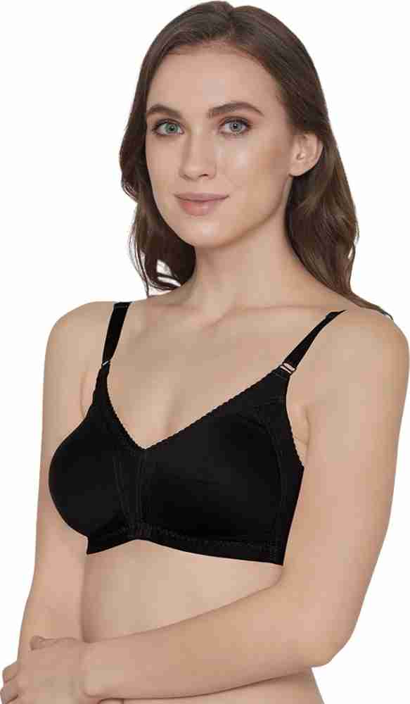 Buy K Lingerie 5055 Cotton-Lycra Non-Padded Seamless Non-Wired Plus Size  T-Shirt Bra for Women Blush 38D at