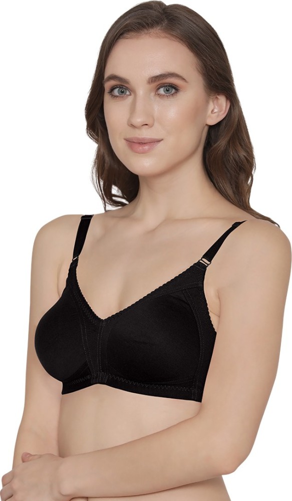 Groversons Paris Beauty by GROVERSONS PARIS BEAUTY Non padded non wired  full coverage plus size bra with fancy lace (White) Women T-Shirt Non Padded  Bra - Buy Groversons Paris Beauty by GROVERSONS