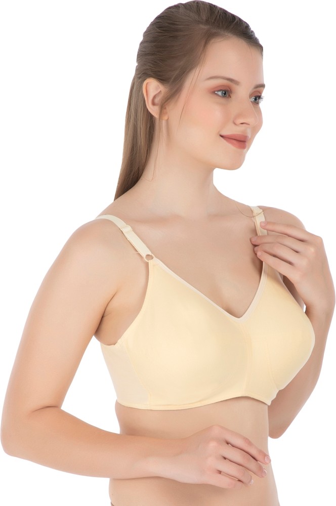 SOUMINIE Souminie Seamless everyday lace bra Women Full Coverage Non Padded  Bra - Buy SOUMINIE Souminie Seamless everyday lace bra Women Full Coverage  Non Padded Bra Online at Best Prices in India