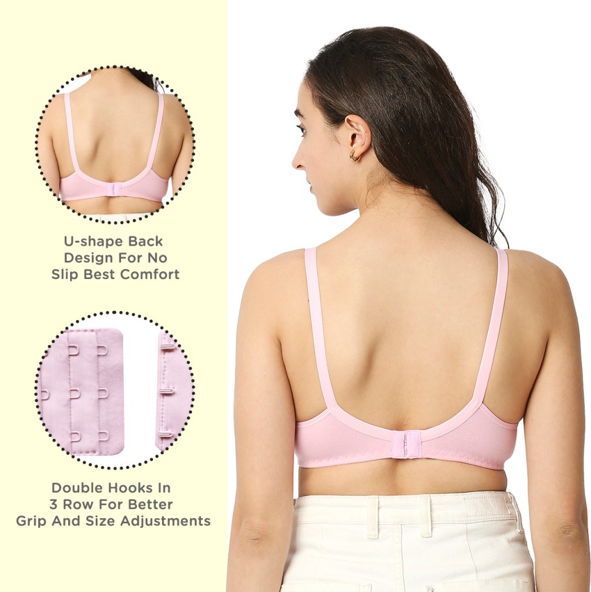 Mee Mee Maternity Cotton Non-Wired Non-Padded Nursing Feeding Bra for – Me  N Moms