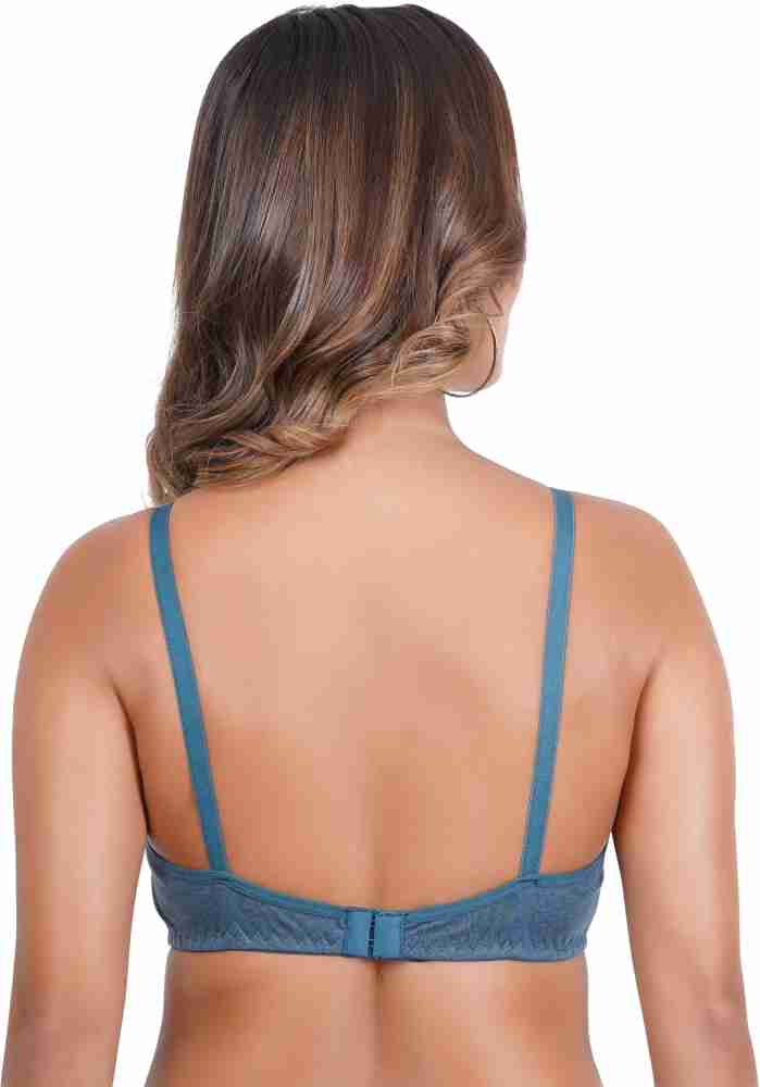 Buy Liigne Women Everyday Non Padded Bra - Made of Pure Cotton Full  Coverage Non Wired Seamless Pushup Soft Cup for T-Shirt Saree Dress Sports  Garment for Daily Use Everyday Brown at