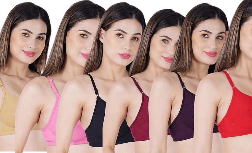 59% OFF on Yes Beauty Women Full Coverage Bra(Multicolor) on Flipkart