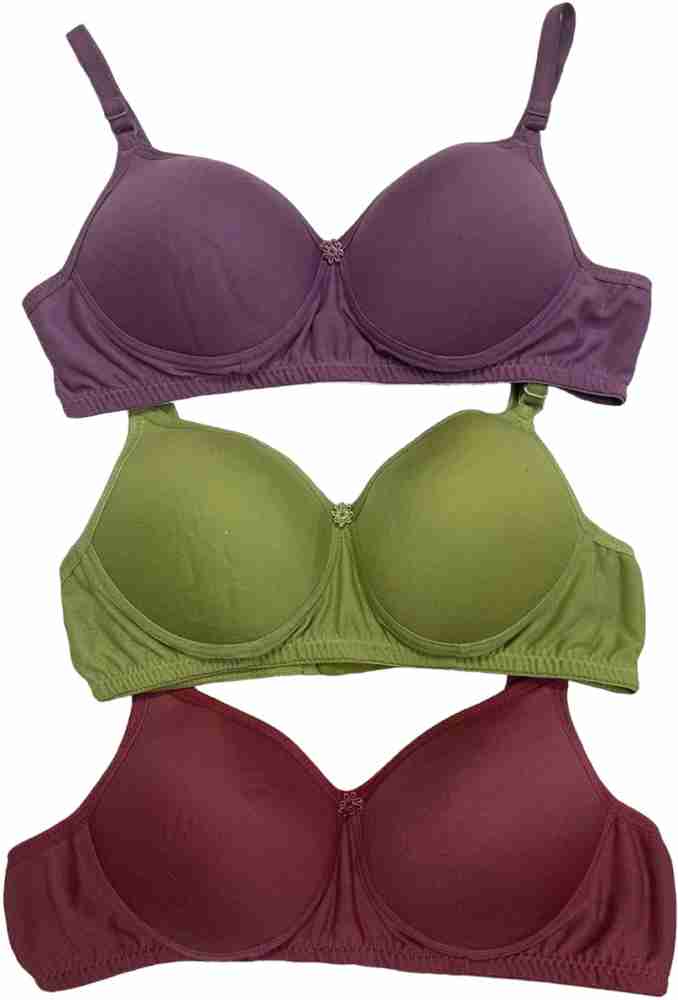 malakbeuty Women Everyday Lightly Padded Bra - Buy malakbeuty Women  Everyday Lightly Padded Bra Online at Best Prices in India