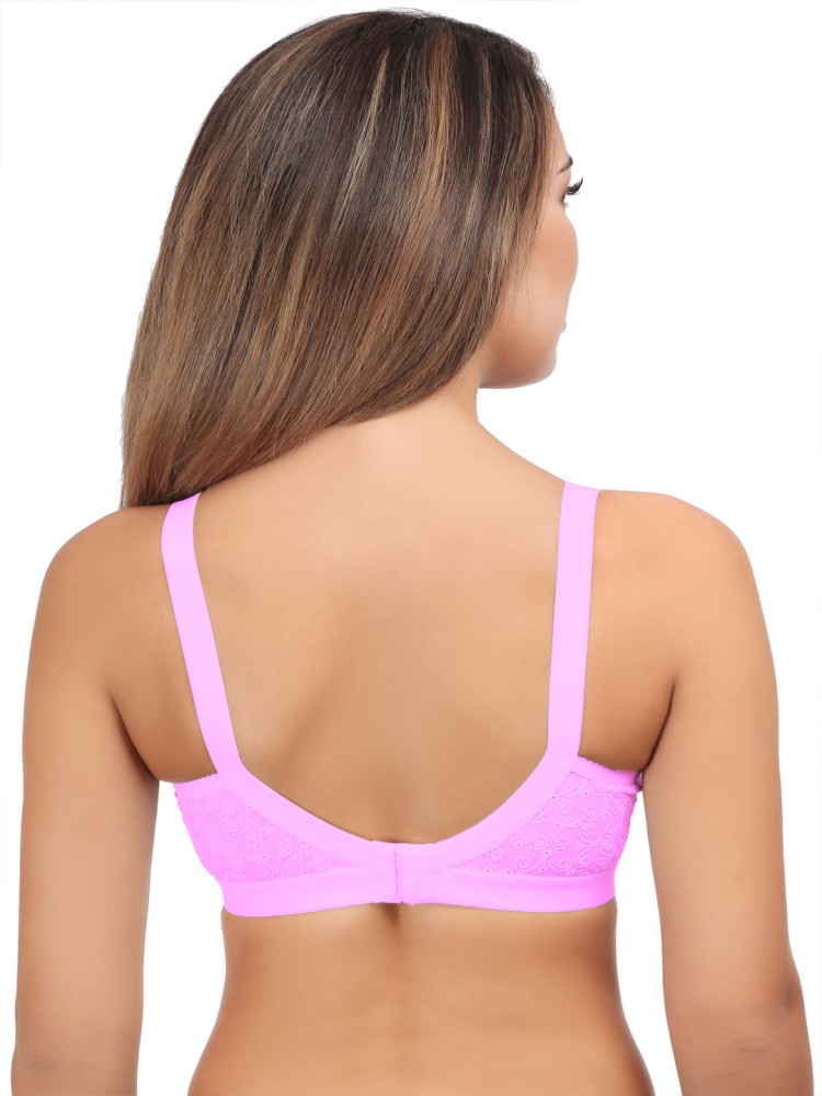 Buy Eve's Beauty Women Hot Pink 42C Full Coverage Bra (42C) Online