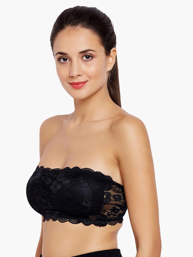 Buy Alzuri Lace and Net Tube Bra for Girls and Womens, Fancy Tube Bra for  Girls