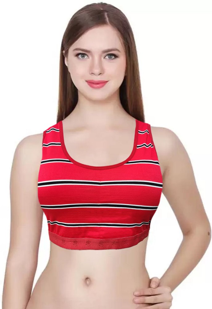 66% OFF on GOLDDUST Style Girls Sports Padded Bra Women Sports Bra(Pink) on  Flipkart