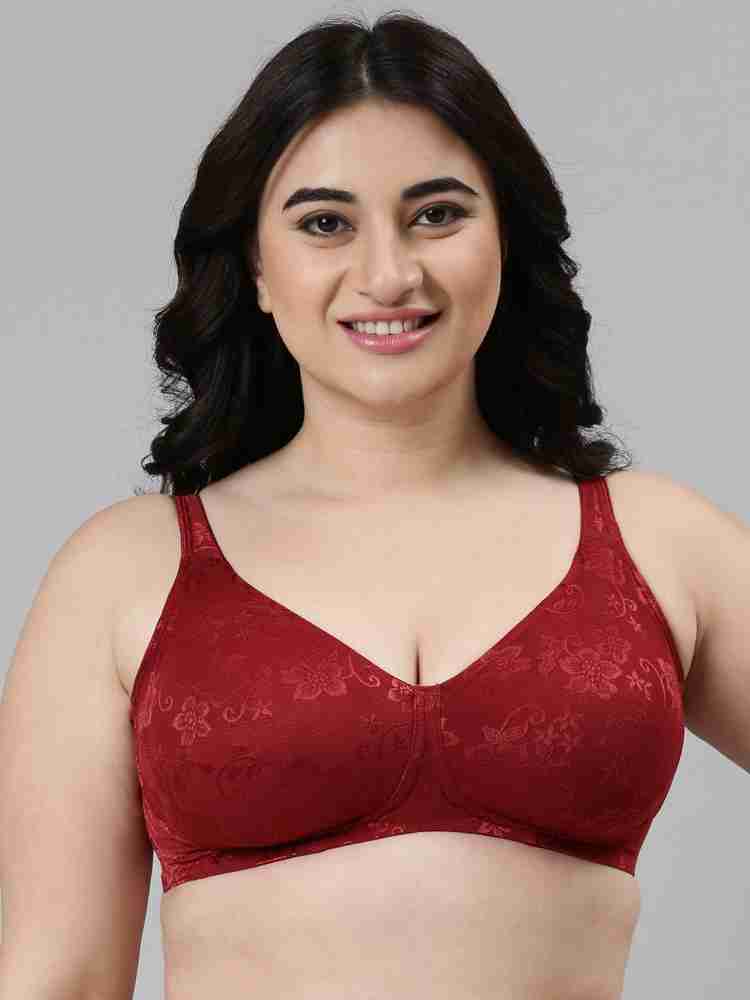 Enamor High Coverage, Wirefree F065 Curve Support Neckline Women T-Shirt  Lightly Padded Bra - Buy Enamor High Coverage, Wirefree F065 Curve Support  Neckline Women T-Shirt Lightly Padded Bra Online at Best Prices