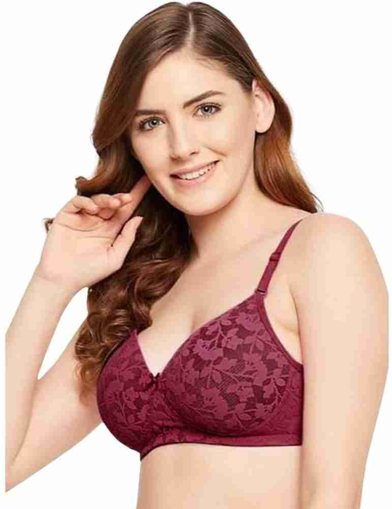 Bewild Rahi casual cotton net non wired foam padded bra Pack of-3