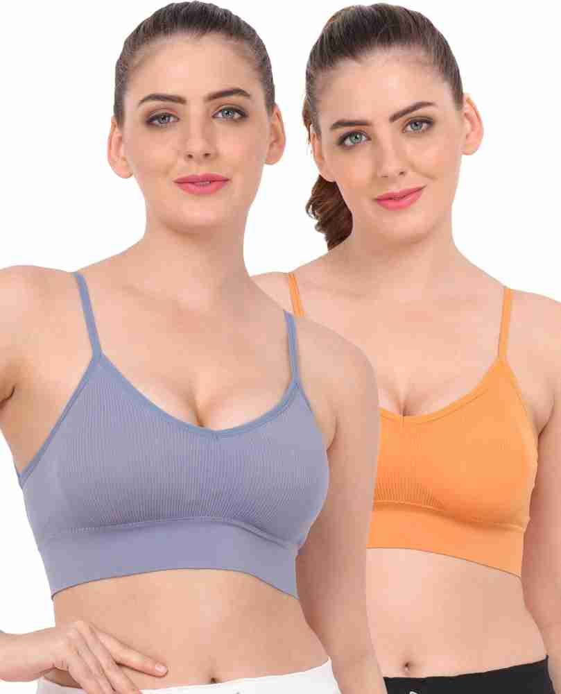 Amour Secret Women's Lightly Padded Sports Bra S552 Yellow – Amour Trends