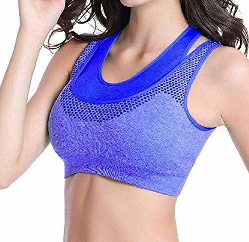 Buy Priyank Fitness Sports & Yoga Push up Non-Wired Bra for Gym
