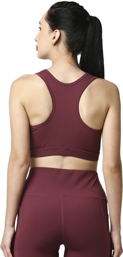 SOIE Medium Impact Removable cups Non Wired Racerback Activewear