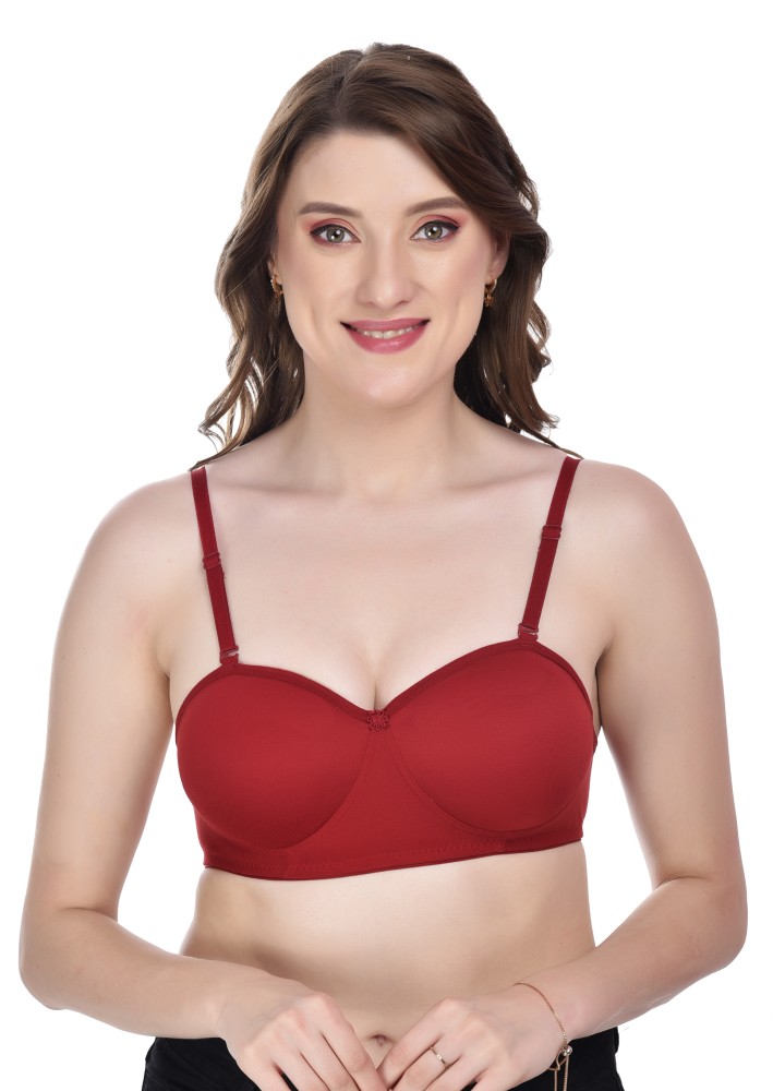 CurRve Women Full Coverage Lightly Padded Bra - Buy CurRve Women Full  Coverage Lightly Padded Bra Online at Best Prices in India