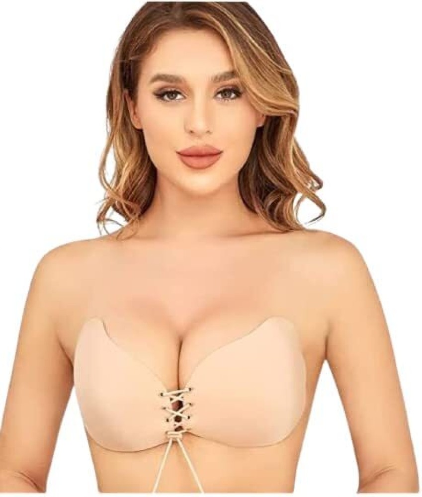 Mitsico Lady Silicone Adhesive Stick Push up Strapless Invisible Backless  Rope Bra at Rs 80/set in Surat