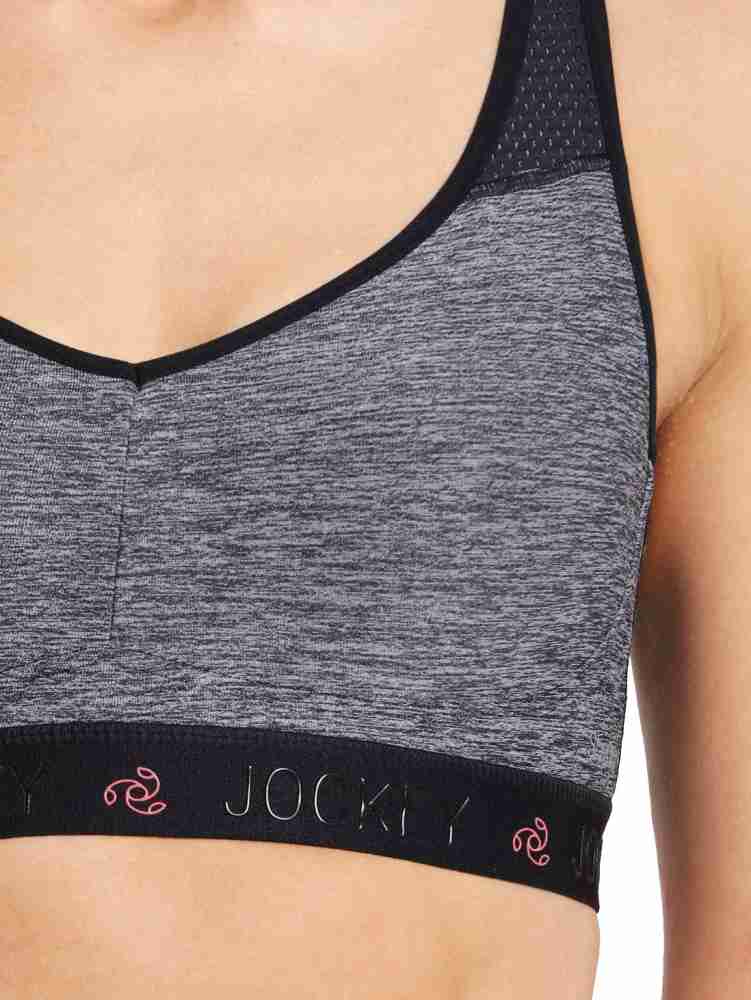 Jockey Gray Solid Bras & Bra Sets for Women