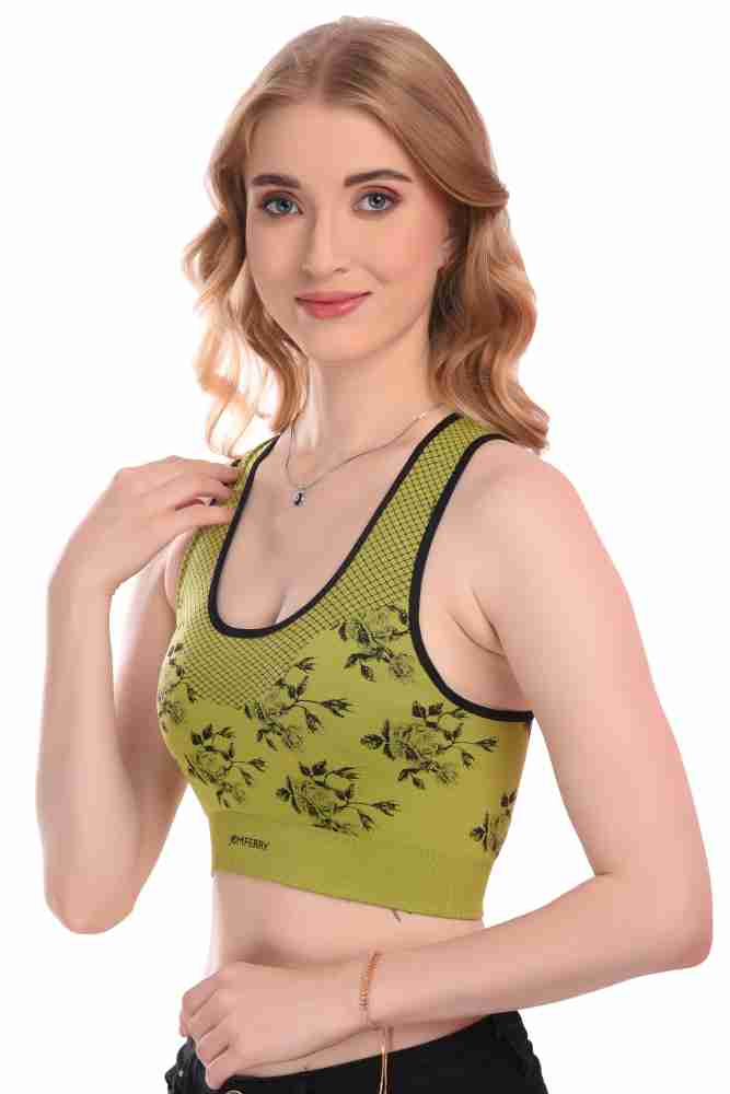 Jomferry Women Sports Non Padded Bra - Buy Jomferry Women Sports