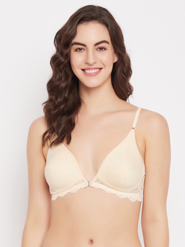 Buy White & Beige Bras for Women by TOFTY Online