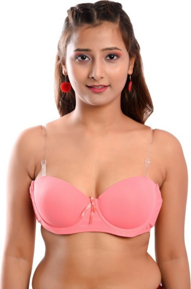 Zylum Fashion Backless Bras with Transparent Invisible Strap