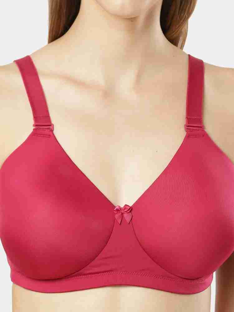 1829 Wirefree Padded Soft Touch Microfiber Elastane Full Coverage Plus Size  Bra with Magic Undercup