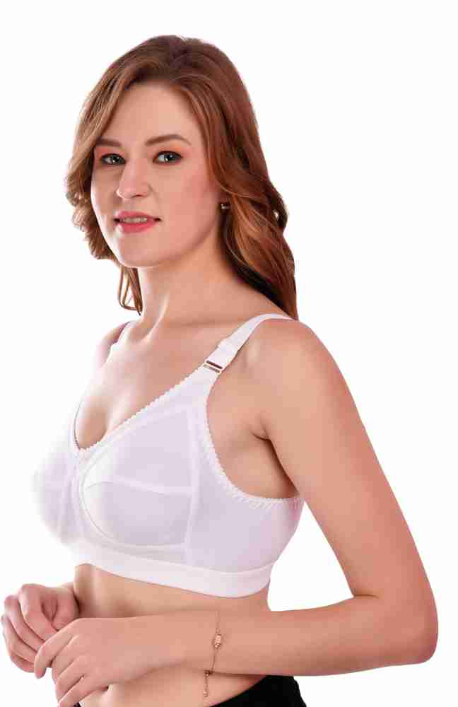 TEENPLUS Cotton Full Coverage Bra For Women & Girls- Pack of 3