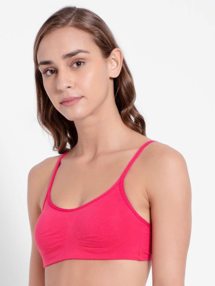 JOCKEY SS12 Women Cami Bra Non Padded Bra - Buy Ruby JOCKEY SS12 Women Cami  Bra Non Padded Bra Online at Best Prices in India