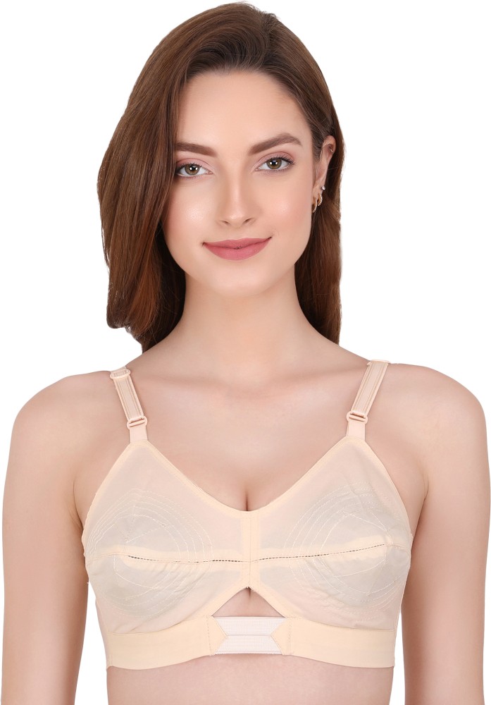 Buy Zivosis Women, Girls Black Full Coverage Non Padded Bra (30B