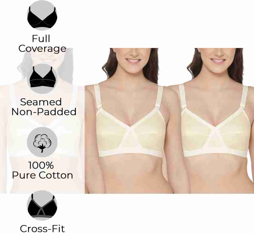 Buy Komli Very Padded Non-Wired Full Coverage Minimiser Bra - Off