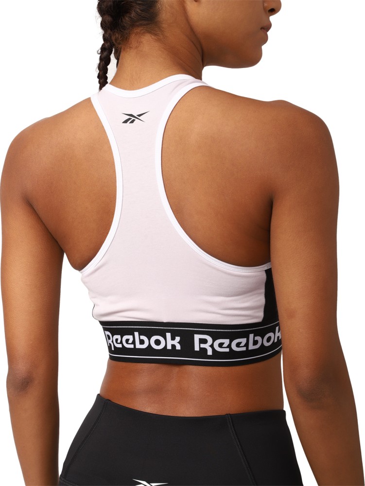Buy REEBOK Womens Solid Padded Sports Bra