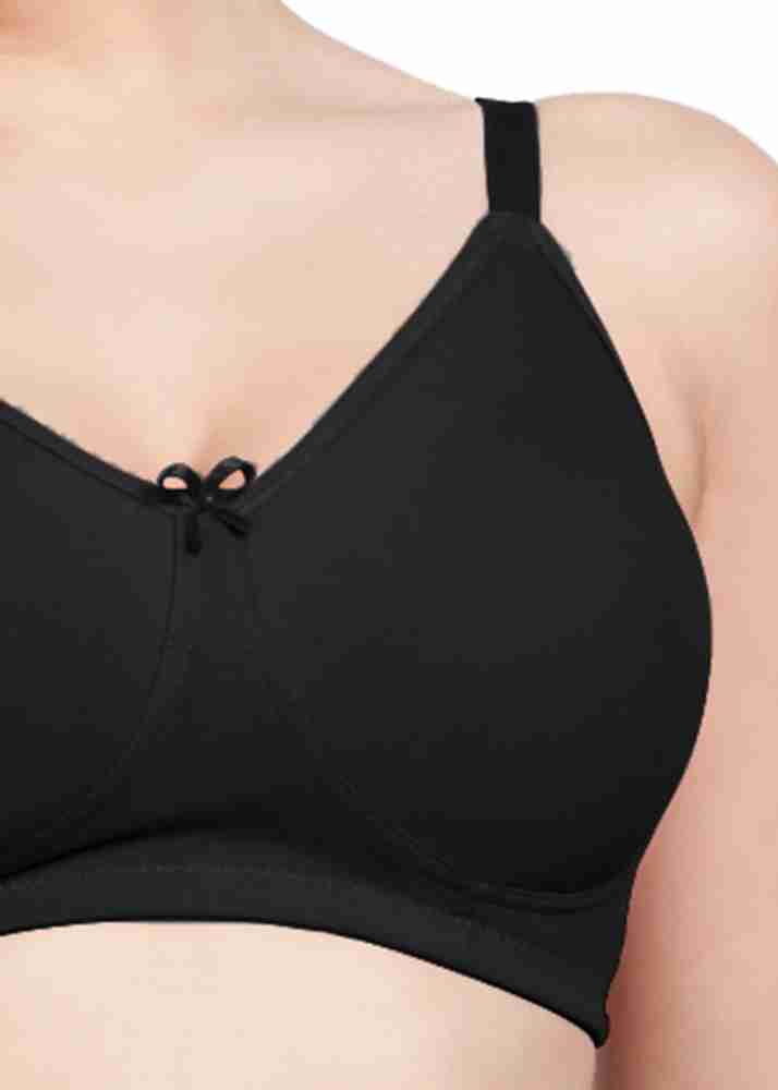 Buy Susie by Shyaway Women's Black Beauty Moulded Wirefree Everyday Bra-32B  at