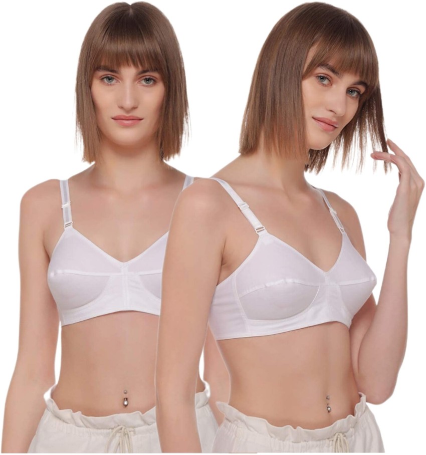 Aliesa Fashion Pure Cotton Teenager Full Coverage Bra for Everyday Use in A  B C D DD Cup Size Women Full Coverage Non Padded Bra - Buy Aliesa Fashion  Pure Cotton Teenager