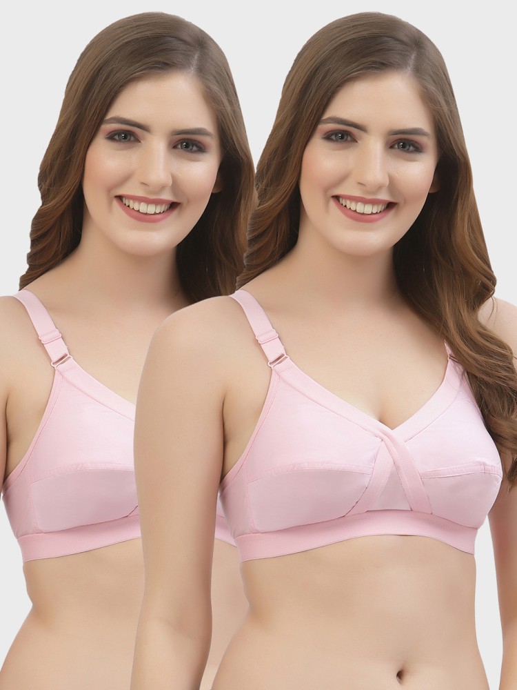 Floret Women Full Coverage Non Padded Bra - Buy Floret Women Full Coverage  Non Padded Bra Online at Best Prices in India