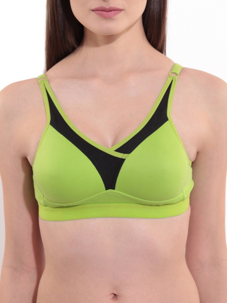 Buy Floret 3001 Padded Wirefree Full Coverage Push-Up Bra (Cup