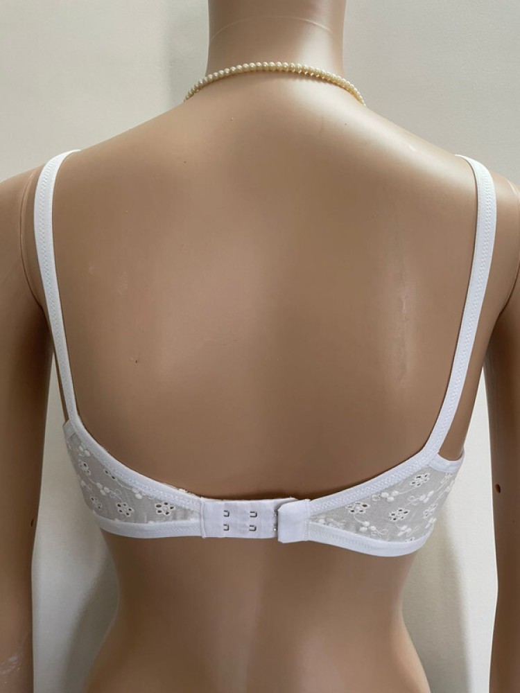 T-Shirt Bra BodyGirl 100% Pure Cotton, Comfortable, Non-Padded, Non-Wired  Bra., White at Rs 23/piece in Delhi