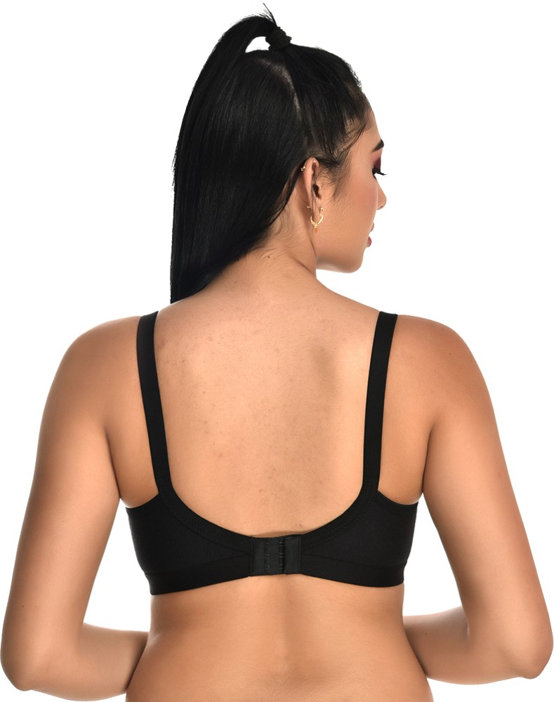 Buy pavvoin Women's Everyday Full Cup Transparent Straps Bra at