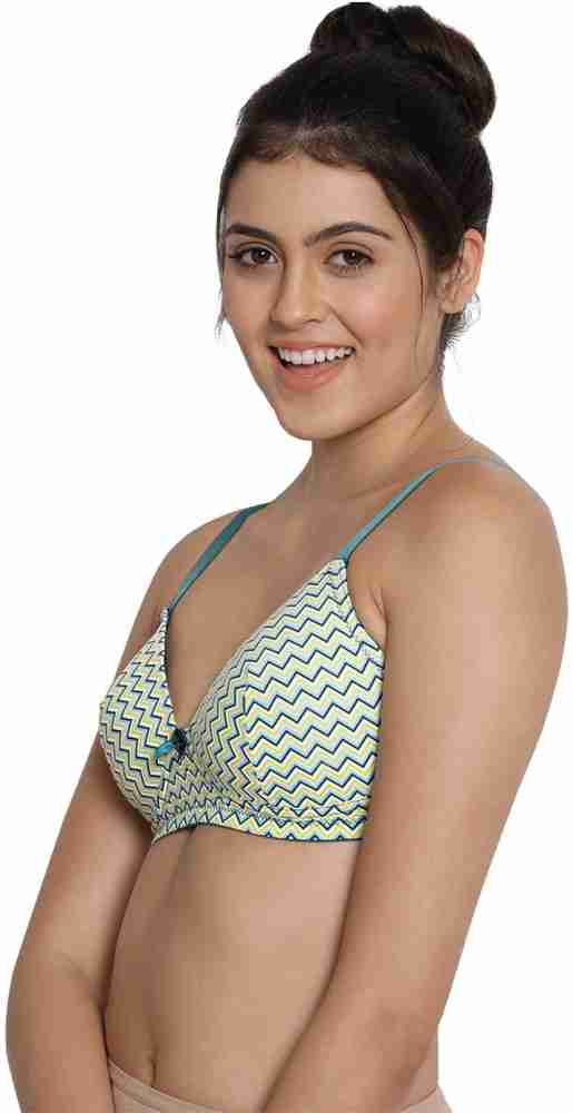 Buy Taabu by Shyaway Everyday Bras - Padded Wirefree Full Coverage - Blue  Online