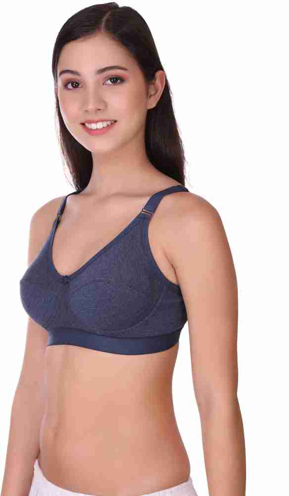 Pooja Ragenee Womens Cotton Full Coverage D Cup Bra (Pack Of 1)