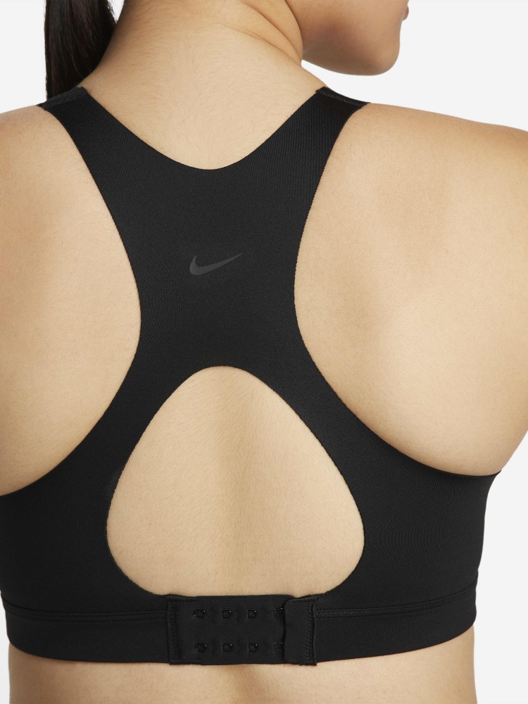 Nike Alpha Women's High-Support Padded Zip-Front Sports Bra. Nike CH