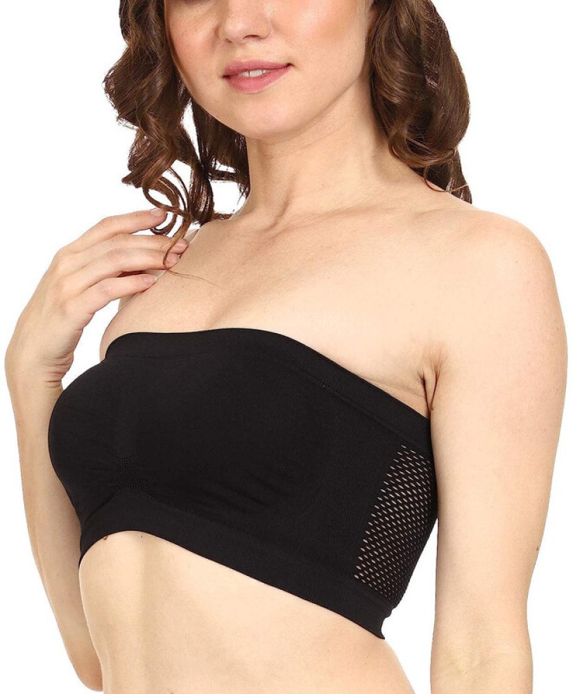 SOLIDACT Women Bandeau/Tube Non Padded Bra Women Bandeau/Tube Non Padded Bra  - Buy SOLIDACT Women Bandeau/Tube Non Padded Bra Women Bandeau/Tube Non  Padded Bra Online at Best Prices in India
