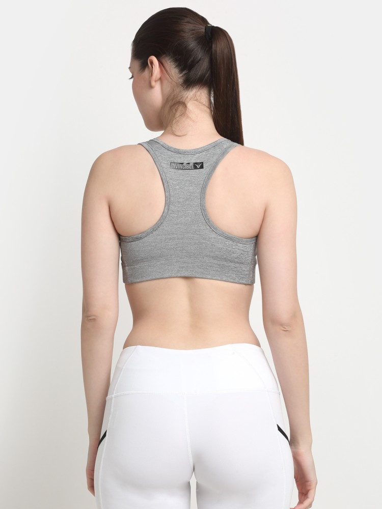 Invincible Women's Performance Sports Bra Women Sports Non Padded Bra - Buy Invincible  Women's Performance Sports Bra Women Sports Non Padded Bra Online at Best  Prices in India