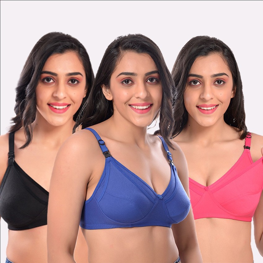 Femzy Super Soft & Comfortable Women Maternity/Nursing Non Padded Bra - Buy  Femzy Super Soft & Comfortable Women Maternity/Nursing Non Padded Bra  Online at Best Prices in India
