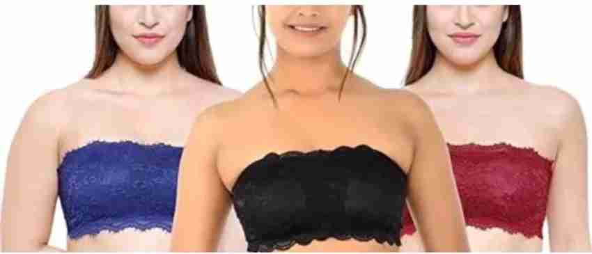 brassiere Women Bandeau/Tube Lightly Padded Bra - Buy brassiere