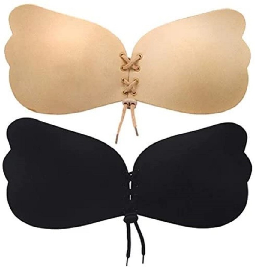 ASTOUND Drawstring Butterfly-Shaped Silicone Bra Women Stick-on Heavily  Padded Bra - Buy ASTOUND Drawstring Butterfly-Shaped Silicone Bra Women  Stick-on Heavily Padded Bra Online at Best Prices in India