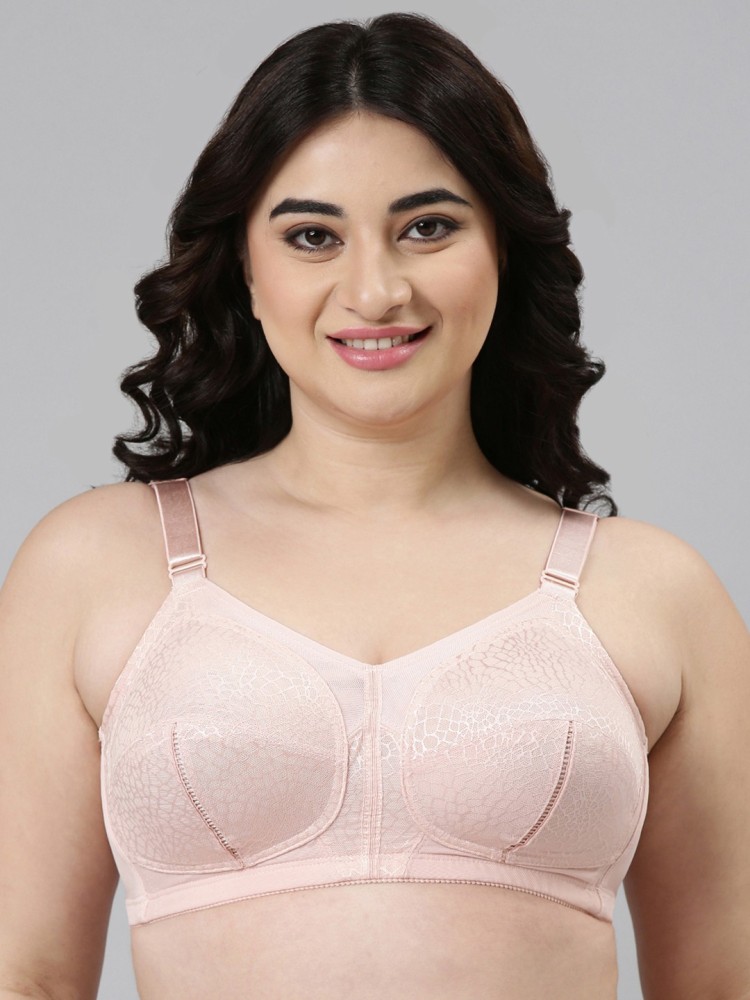 Enamor Full Coverage, Wirefree F096 Ultimate Curve Support Women Full  Coverage Non Padded Bra