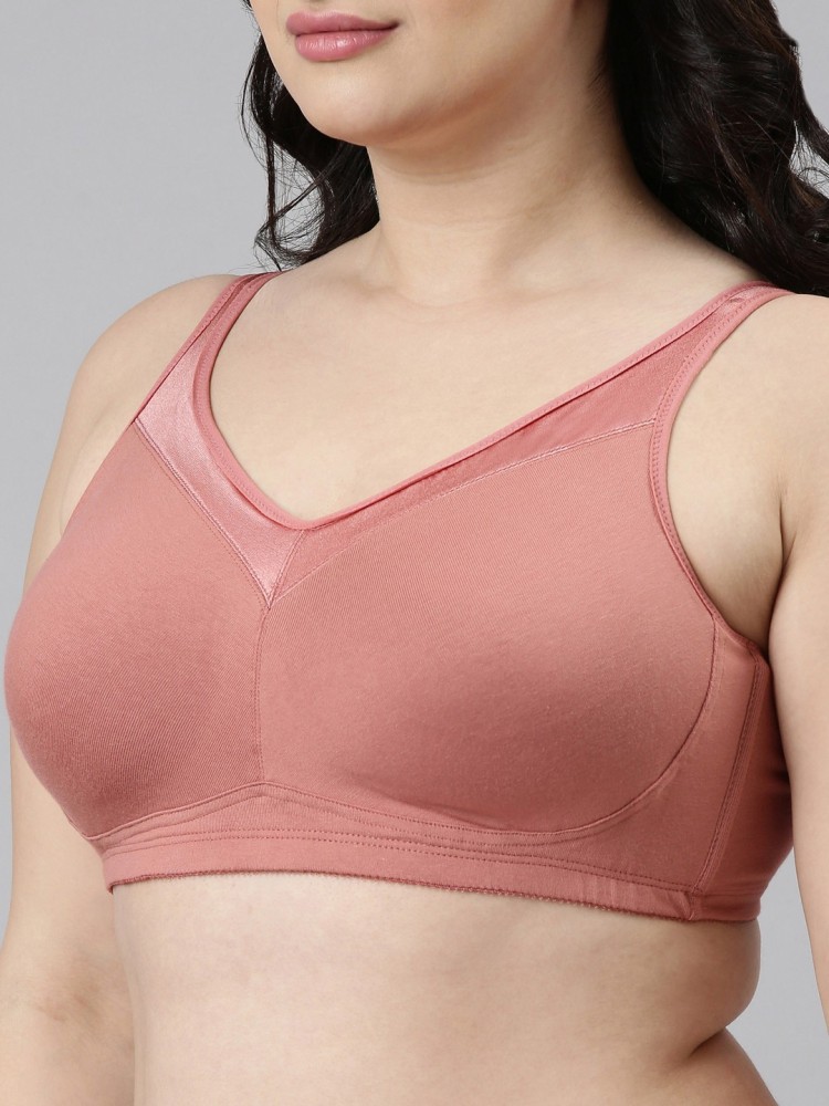 Enamor F106 Full Support T-shirt Bra - High Coverage Non-Padded Wirefree -  Rosette 36C in Bangalore at best price by Arvind Textiles - Justdial