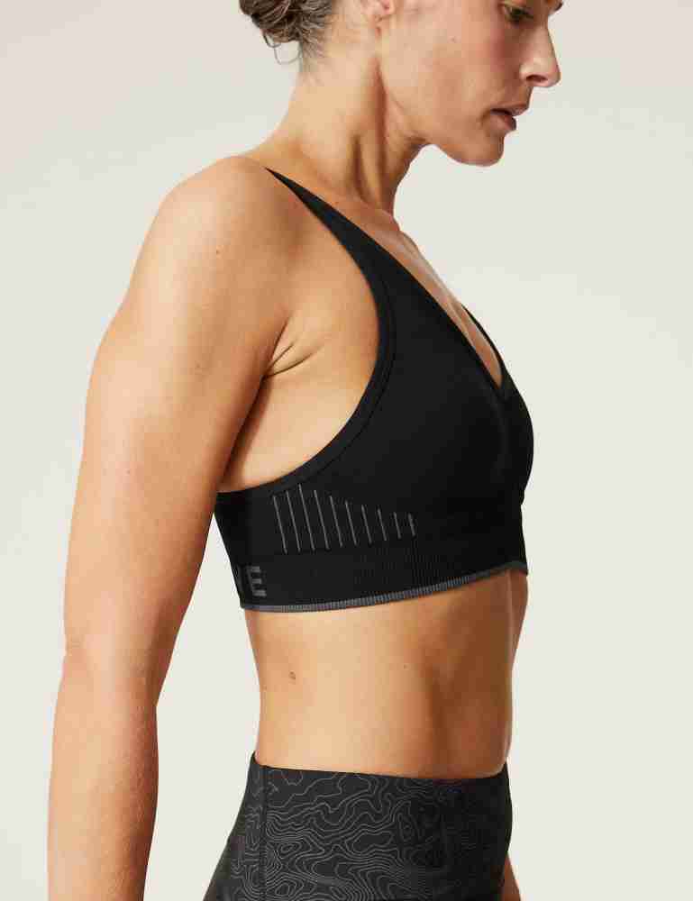 MARKS & SPENCER Medium Support Non Wired Sports Bra Women Sports Non Padded  Bra - Buy MARKS & SPENCER Medium Support Non Wired Sports Bra Women Sports  Non Padded Bra Online at