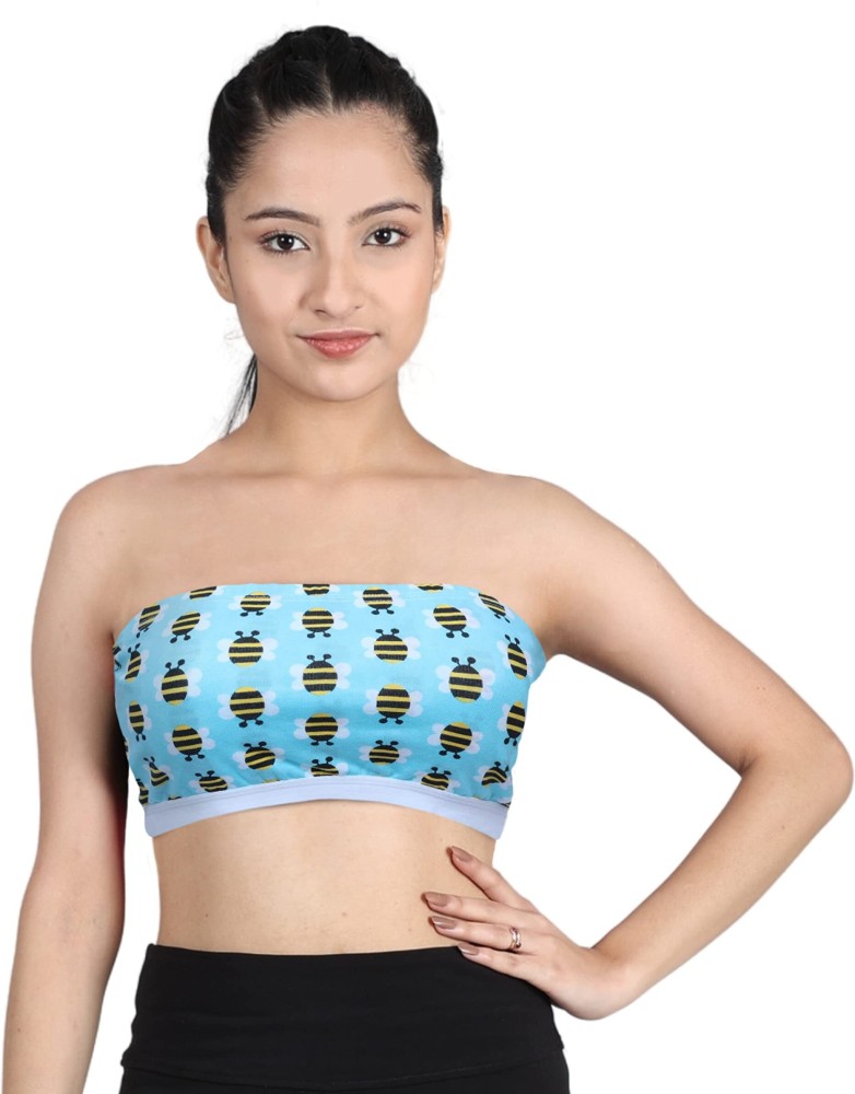 Buy BUMBLEBEE YELLOW NON PADDED NON WIRED BRA for Women Online in India