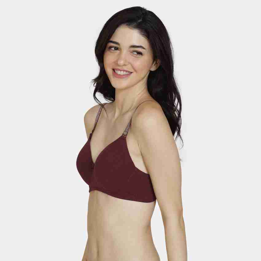 Zivame Fig Half Coverage T-Shirt Bra